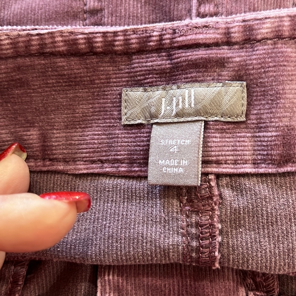 J Jill corduroy skirt, size 4 - Picture 6 of 8
